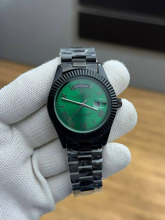 Black Green Celebrity Edition Watch – Model RW0321